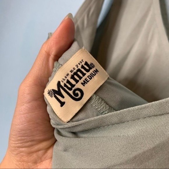NWOT Show Me Your Mumu Silver Sage Kendall Maxi Dress | Medium - Picture 4 of 7